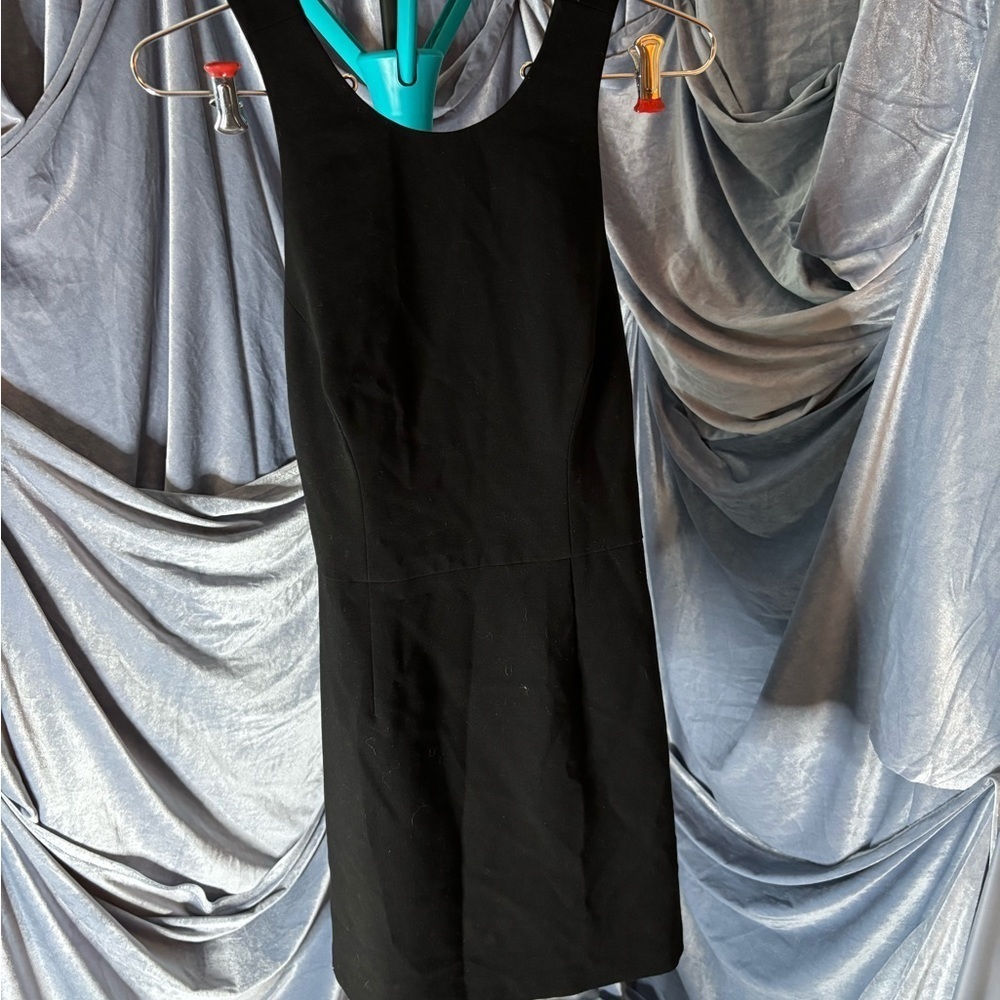 French connection black mini dress size 4